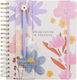 Diary Tri-Coastal Weekly 18-Month August 2026 January 2028 Flowers