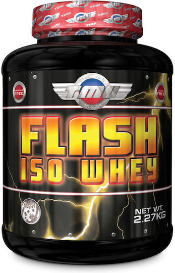Titanium Muscle Usa Flash Iso Whey Molke Protein mit Geschmack Erdbeere 2.27kg