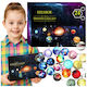 Advent Calendar Planets Space Universe Solar System Pendants 24