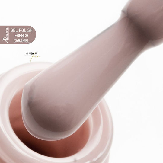 Alezori Полутрайно Лак За Нокти French Caramel 15мл