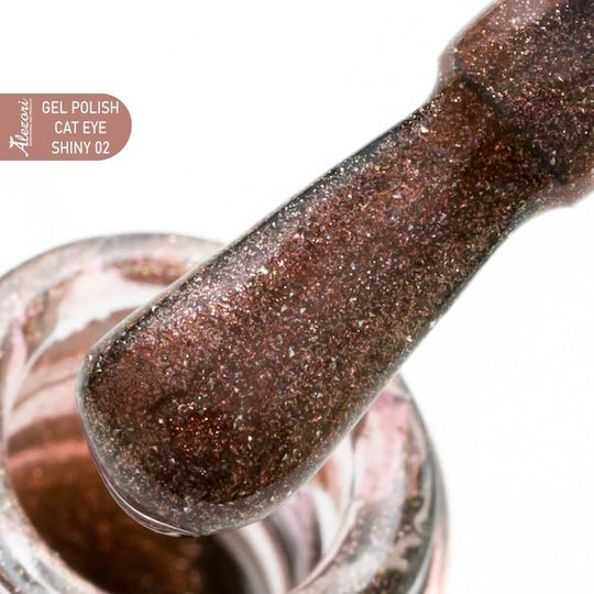 Alezori Ημιμόνιμο Βερνίκι Νυχιών 02 Cat Eye 15ml
