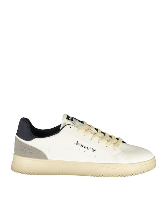 Avirex Men's White Sneakers