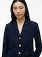 Tommy Hilfiger Kurzes Damen Blazer Dark Night Navy