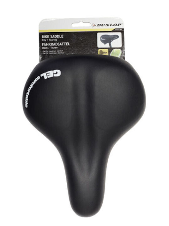 Dunlop Fahrradsattel Schwarze 265 x 185 mm