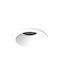 KT Lighting Χωνευτό Σποτ με Ντουί GU10 Λευκό