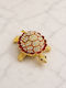 La Belle Maison Decorative Turtle Made of Metal D2072-3 6x4.5cm