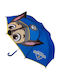 Cerda Kids Umbrella Curved Handle Blue