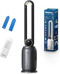 Webber Tower Black Fan Webber Tower Black Fan