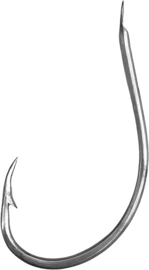 Shimatsu Fishing Hooks Bent 4310 25 Units Nickel No8