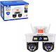 Jortan TF236335 IP Surveillance Camera Wi-Fi Waterproof with Speaker and 3.6mm Lens