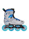 Powerslide Jet Pro Inline Einstellbare Rollers Graue Kinder