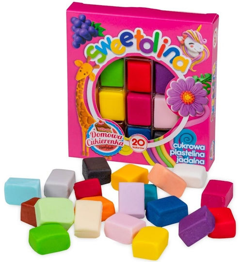 Backmischung für Kekse Sugar Modeling Clay Essbare Zuckermasse Sweetolina 20 Farben 300gr