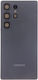 Samsung Galaxy S25 Ultra 5g S938 Battery Cover Camera Frame Titanium Black