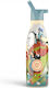 Cool Bottles Kids Water Bottle Thermos Silicone with Pop-Up Cap Green 350ml