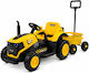 Kids Electric Tractor 12 Volt Yellow