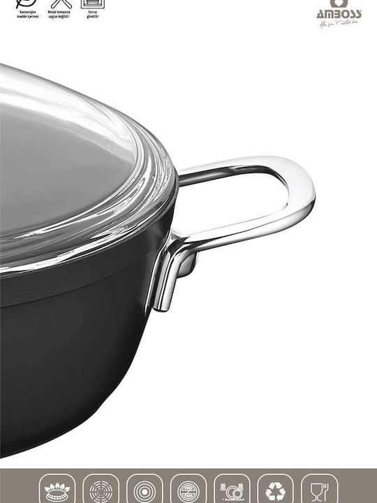 SteweHome Deep Aluminum Stockpot