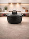 SteweHome Deep Cast Iron Stockpot 2.2lt /