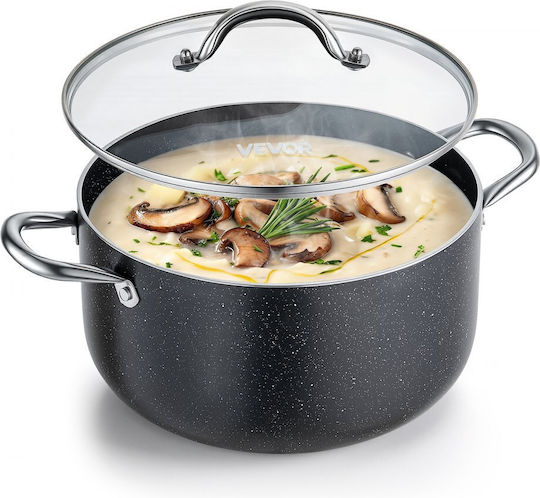 Vevor Deep Aluminum Stockpot 7.6L / 37cm