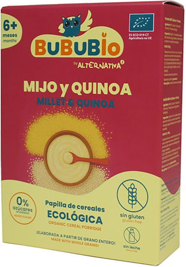 Alternativa Φρουτόκρεμα BuBuBio BIO Millet Quinoa Porridge 200gr
