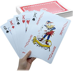Xxl Playing Cards Relaxdays Set 54 Pieces Colored 28x21cm