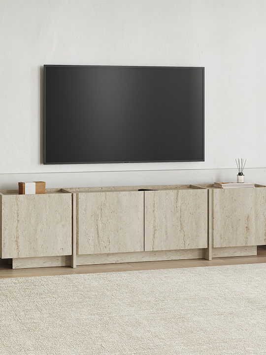 Έπιπλο Τηλεόρασης Lowen Travertine Μ180xΠ35xΥ46...