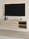 Έπιπλο Τηλεόρασης Conrad Travertine Μ140xΠ35xΥ38cm