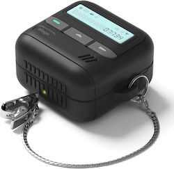 Elago Pager Hang Silikonhülle Mit Haken in Schwarz für Samsung Galaxy Buds 4 / 4 Pro