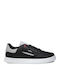 Ανδρικά Sneakers Μαύρο Με Λευκό