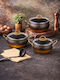 SteweHome Set De Oale Din Aluminiu Cu Acoperire Din Piatră 6 Vase