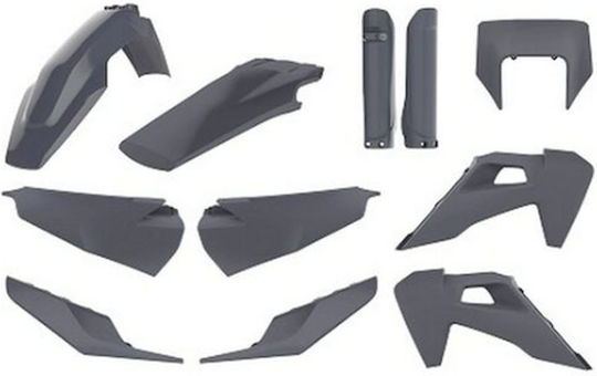 Polisport Plastic Kit Husqvarna Te Fe 20 23 Gray Durable