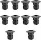 10x Clip Pin Bushing Wheel Arch Audi Seat Skoda Vw