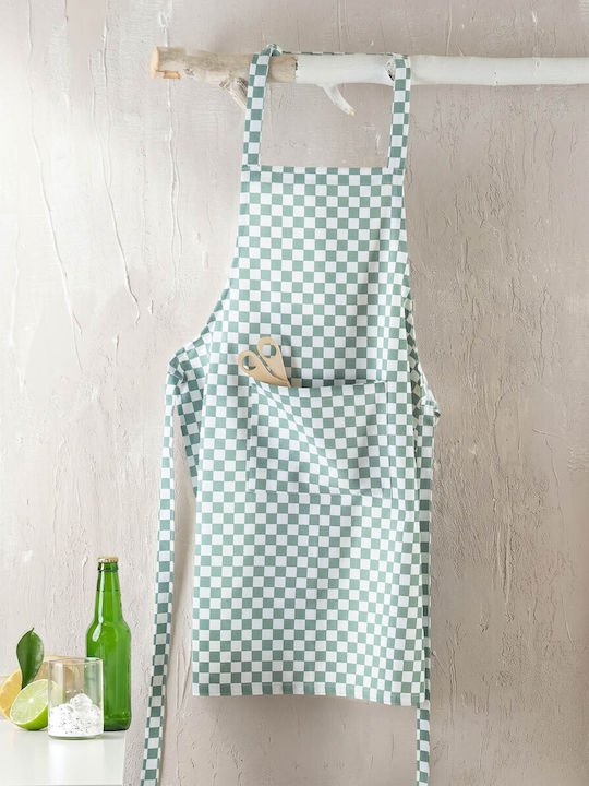 Rythmos Matouk Schürze Küche Blau 108-106-3215