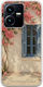 Kalokairi Collection Bougainvillea Vivo Y22s Flexible TPU Transparent Silicone Case