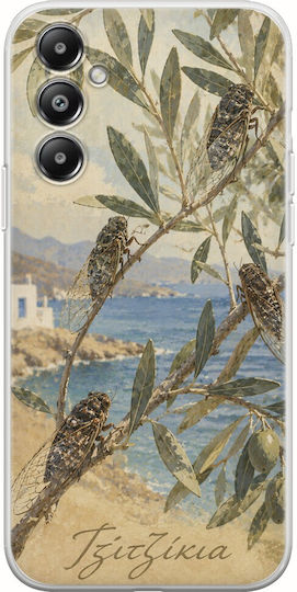 Kalokairi Collection Cicadas Case Samsung Galaxy M35 5g Flexible TPU Transparent Silicone