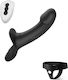 Women’s Double Clitoral Strap-On Vibration Guilty Toys 24.5cm Black