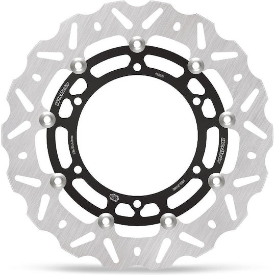 Nitro Road Floating Brake Disc Yamaha Aluminium 298x132x5