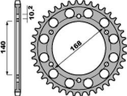 Pbr Jtr3 47 Rear Sprocket Bmw 650gs 800gs R 700gs Steel Durable
