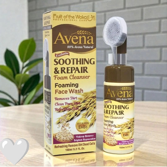 M-Elite Avena Spumă Demachiantă Facială cu Acțiune Calmanta și Hidratantă 150ml