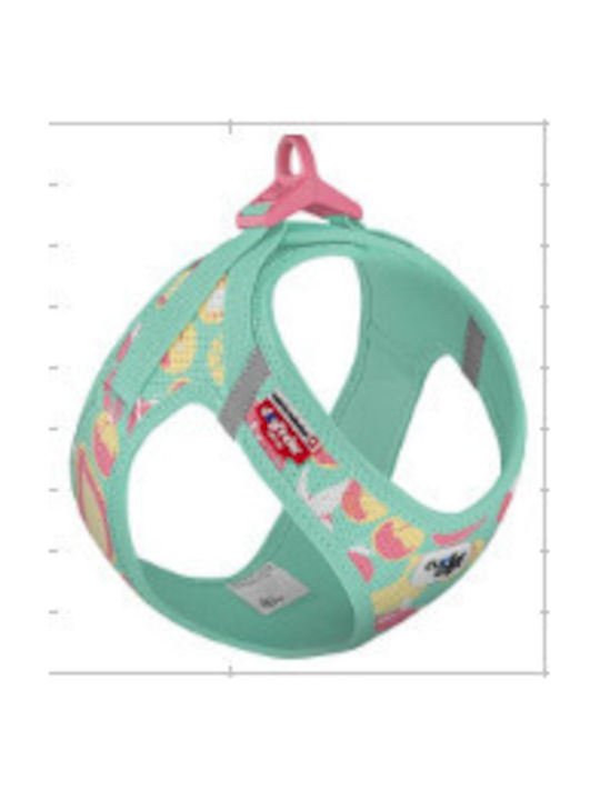 Curli Dog Harness Vest Turquoise X-Small Curli Dog Harness Vest Turquoise X-Small