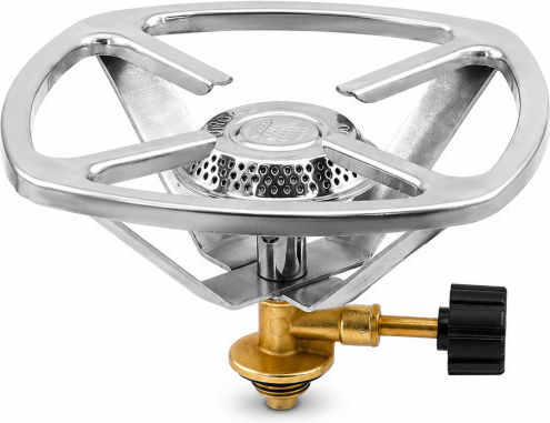 Portable Cartridge Gas Stove for 3 Kg Bottle Metal Support Base 14cm