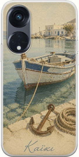 Kalokairi Collection Boat Case Oppo Reno 8t 5g Flexible TPU Transparent Silicone