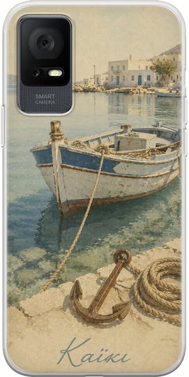 Kalokairi Collection Boat Case Tcl 406 Flexible Tpu Transparent Silicone
