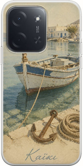 Husă Kalokairi Collection Barcă Xiaomi Poco C85 4g TPU Flexibil Silicon Transparent