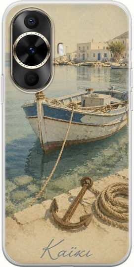 Θήκη Kalokairi Collection Καΐκι Huawei Nova 12s Flexible Tpu Διάφανη Σιλικόνη