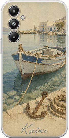 Калъф Kalokairi Collection Каики Samsung Galaxy M35 5g Гъвкав TPU Прозрачен Силикон