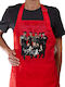 Koupakoupa Kids Kitchen Apron Red 22x40cm KP_32656 Apron