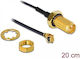 DeLock Antenna Καλώδιο - MHF 0.2m 88746 1τμχ