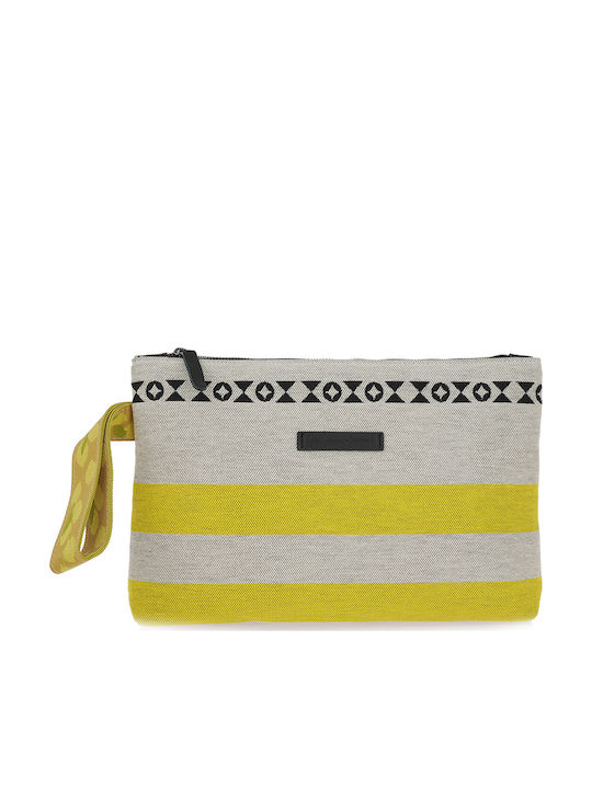 Stoff Damenhandtasche Handtasche Beiges