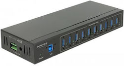 DeLock USB Hub 10 Θυρών (USB-A) 63919