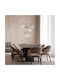 Zambelis Lights Brown LED Ceiling Light with Warm White Light 15x15cm